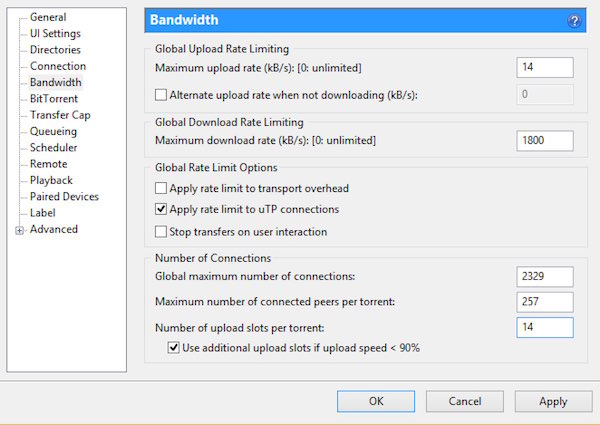 How to increase utorrent download speed mac